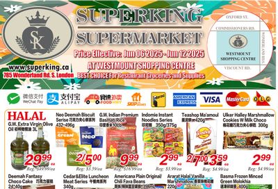 Superking Supermarket (London) Flyer June 6 to 12