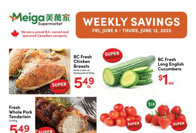 Meiga Supermarket Flyer June 6 to 12