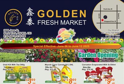 Golden Fresh Market Flyer June 6 to 12