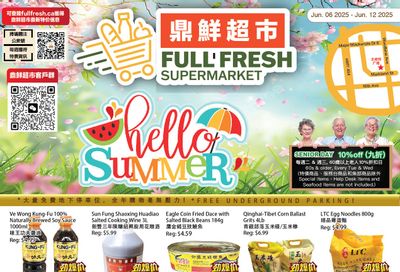 Full Fresh Supermarket Flyer June 6 to 12 Full Fresh Supermarket Flyer June 6 to 12