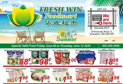Fresh Win Foodmart Flyer June 6 to 12 Fresh Win Foodmart Flyer June 6 to 12