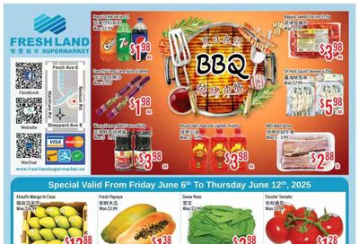 FreshLand Supermarket Flyer June 6 to 12