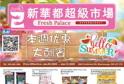 Fresh Palace Supermarket Flyer June 6 to 12