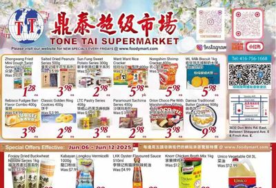 Tone Tai Supermarket Flyer June 6 to 12