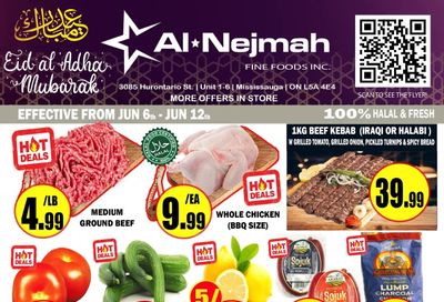 Alnejmah Fine Foods Inc. Flyer June 6 to 12