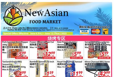 New Asian Food Market Flyer June 6 to 12