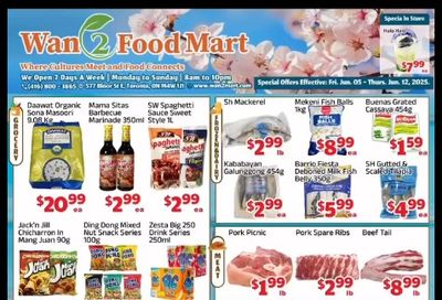 Wan 2 Food Mart Flyer June 6 to 12