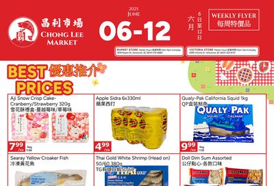 Chong Lee Market Flyer June 6 to 12