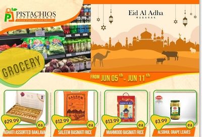 Pistachios Supermarket Flyer June 5 to 11