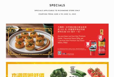 Rice World Supermarket Flyer June 6 to 12
