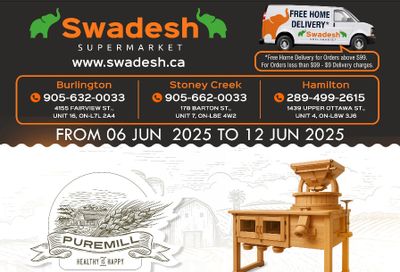 Swadesh Supermarket Flyer June 6 to 12