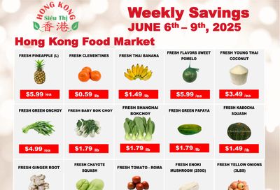 Hong Kong Food Market Flyer June 6 to 9
