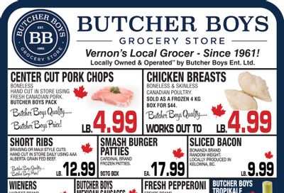 Butcher Boys Grocery Store Flyer June 6 to 12
