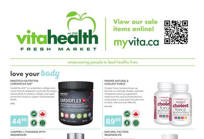 Vita Health Fresh Market Flyer June 5 to 25 Vita Health Fresh Market Flyer June 5 to 25