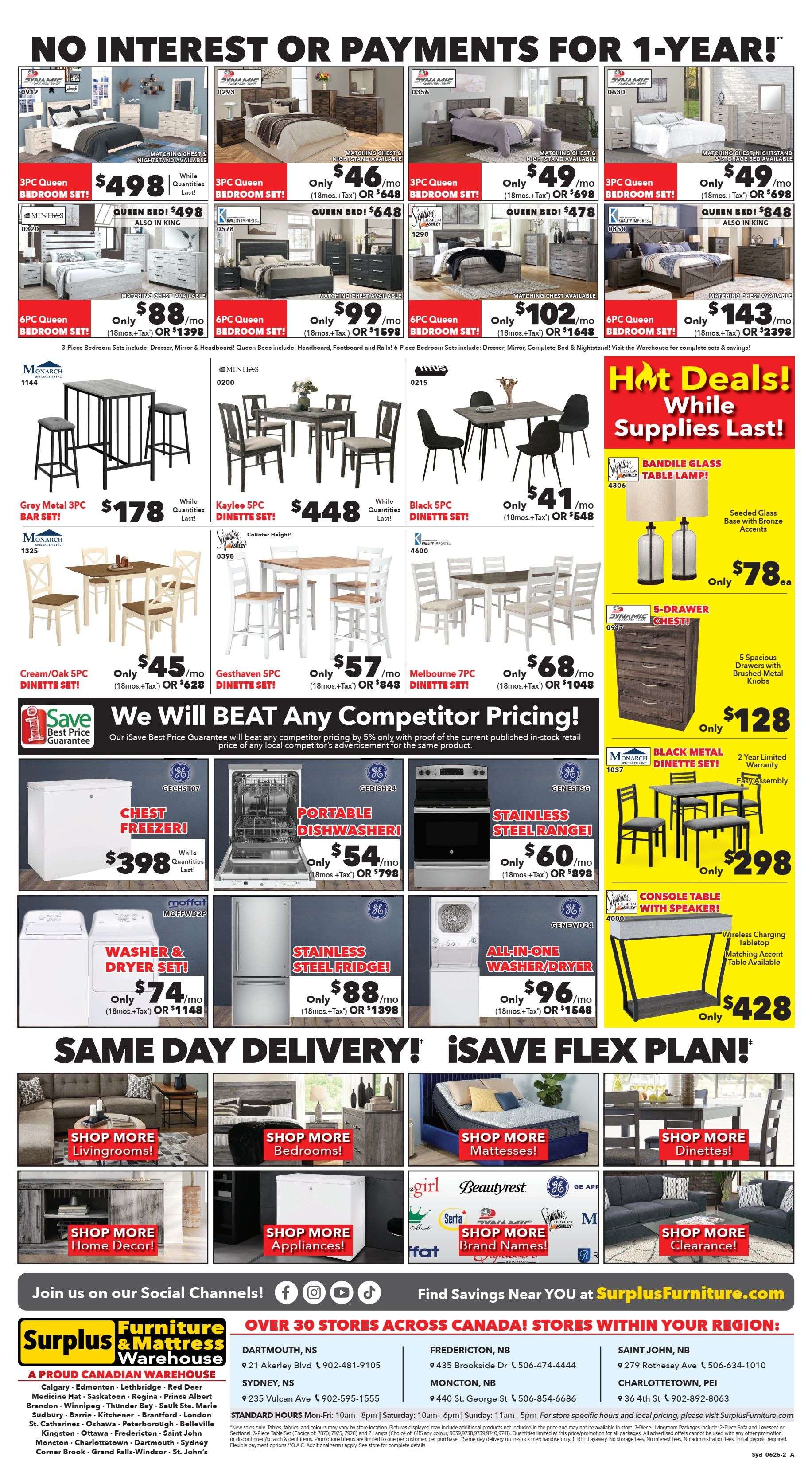 Surplus Furniture & Mattress Warehouse (Sydney) Flyer June 9 to 22