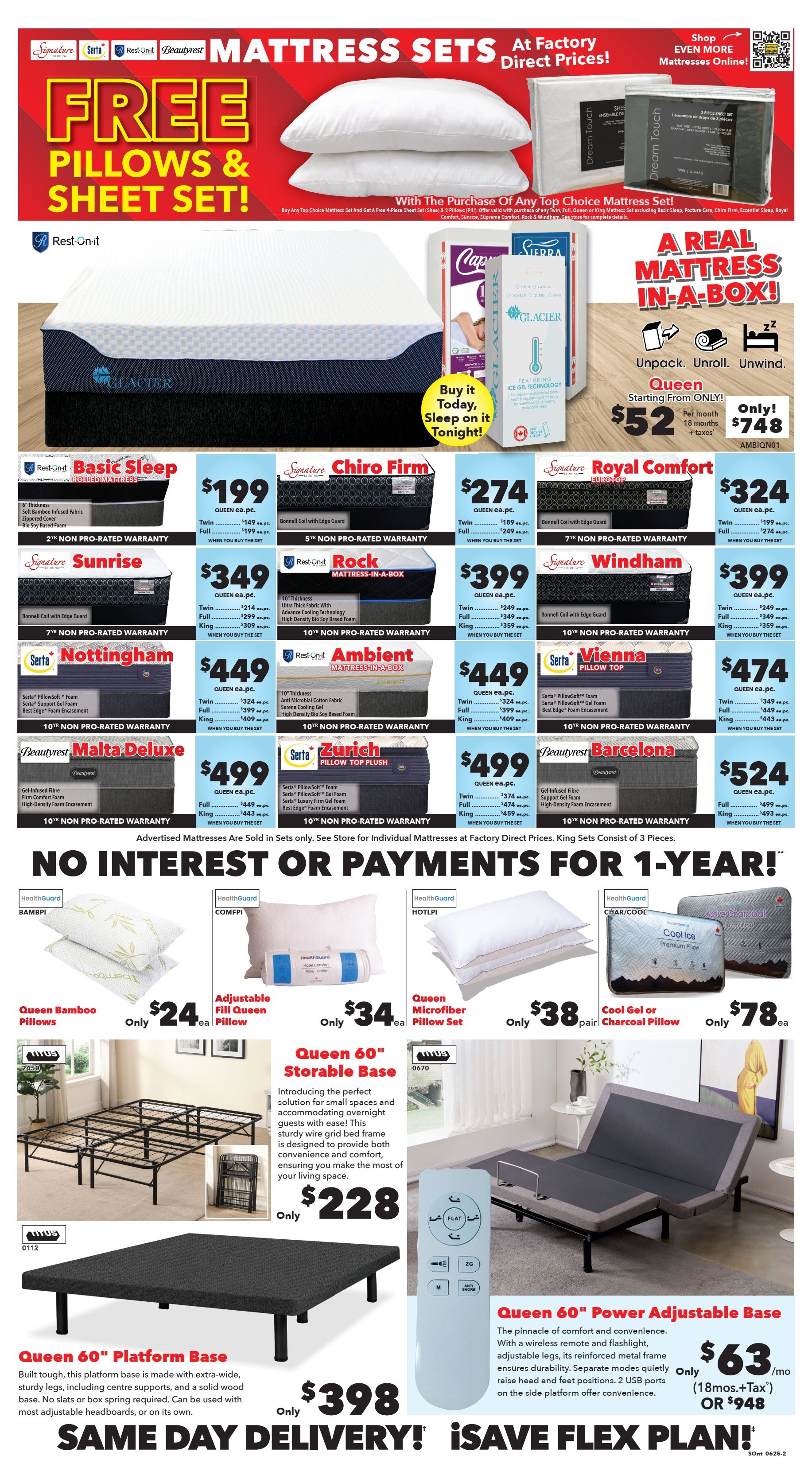 Surplus Furniture & Mattress Warehouse (S. ON) Flyer June 9 to 22