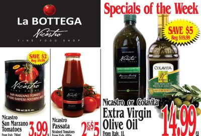 La Bottega Nicastro Fine Foods Flyer June 9 to 22