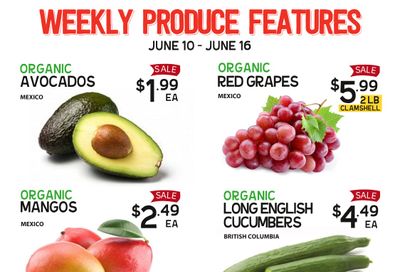 Pomme Natural Market Weekly Produce Flyer June 10 to 16 Pomme Natural Market Weekly Produce Flyer June 10 to 16