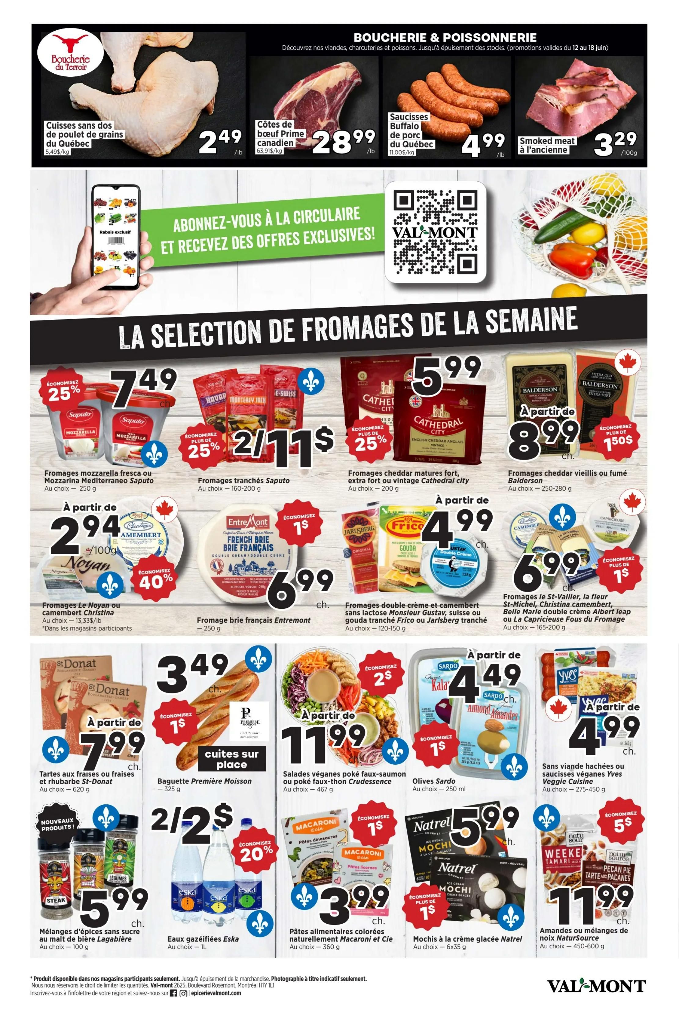 Val-Mont Flyer June 12 to 18