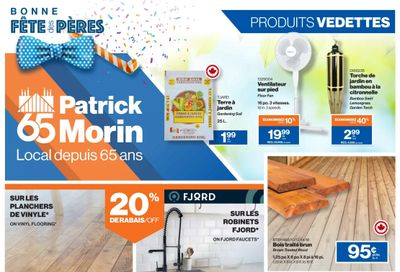 Patrick Morin Flyer June 12 to 18 Patrick Morin Flyer June 12 to 18