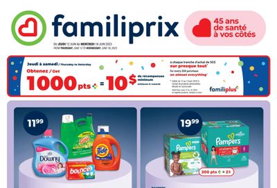 Familiprix Flyer June 12 to 18