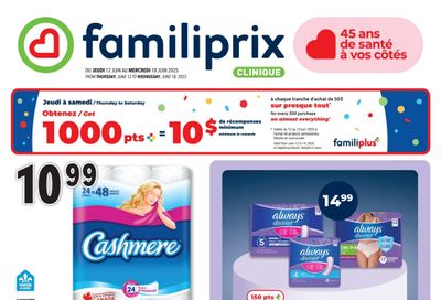 Familiprix Clinique Flyer June 12 to 18
