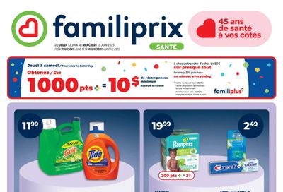Familiprix Sante Flyer June 12 to 18