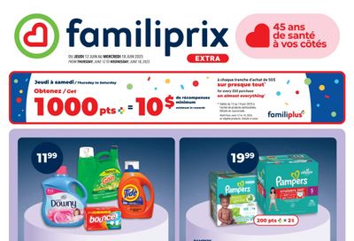 Familiprix Extra Flyer June 12 to 18