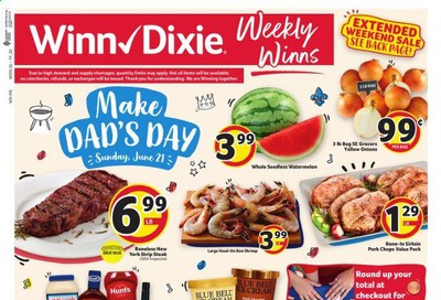 Winn Dixie Weekly Ad & Flyer June 17 to 23