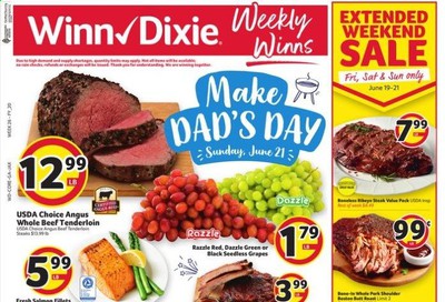 Winn Dixie Weekly Ad & Flyer June 17 to 23