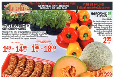 Battaglia's Marketplace Flyer June 11 to 17