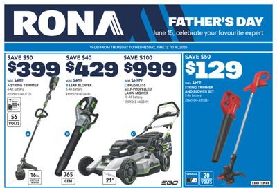 Rona & Rona+ (Atlantic) Flyer June 12 to 18