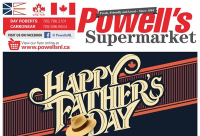 Powell's Supermarket Flyer June 12 to 18 Powell's Supermarket Flyer June 12 to 18