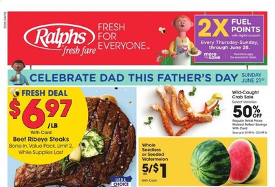 Ralphs Fresh Fare Weekly Ad & Flyer June 17 to 23