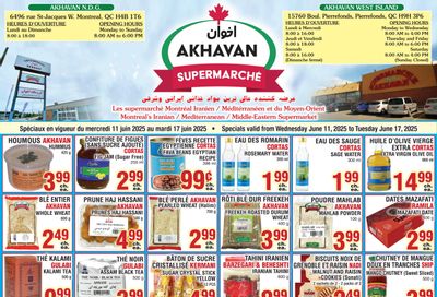 Akhavan Supermarche Flyer June 11 to 17