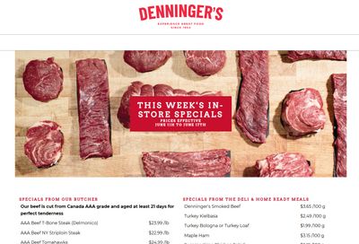 Denninger's Weekly Specials June 11 to 17