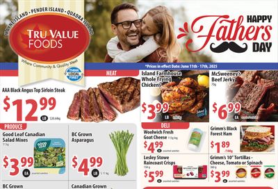 Tru Value Foods Flyer June 11 to 17 Tru Value Foods Flyer June 11 to 17