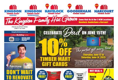 Timber Mart Flyer June 11 to 24 Timber Mart Flyer June 11 to 24