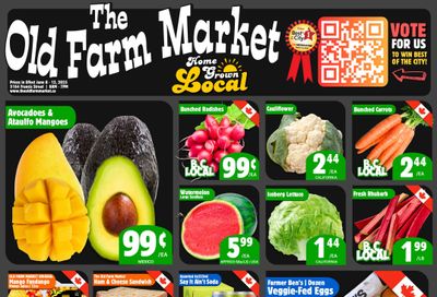 The Old Farm Market (Duncan) Flyer June 12 to 18