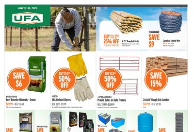UFA Co-operative Limited Flyer June 12 to 30