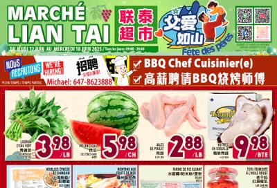 Marche Lian Tai Flyer June 12 to 18