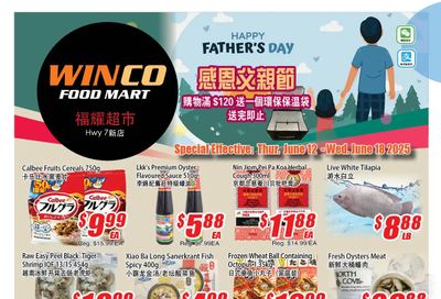 WinCo Food Mart (HWY 7) Flyer June 12 to 18
