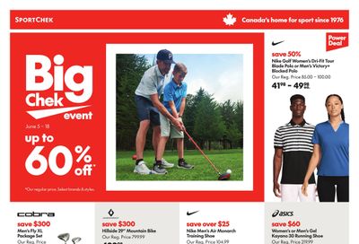 Sport Chek Flyer June 12 to 18 Sport Chek Flyer June 12 to 18