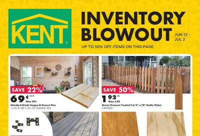 Kent Building Supplies Flyer June 12 to July 2