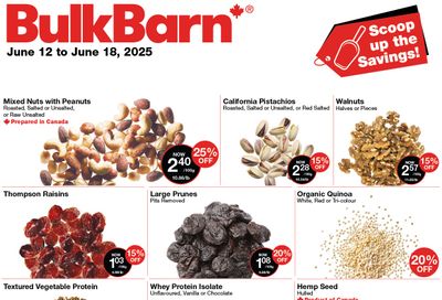 Bulk Barn Flyer June 12 to 18