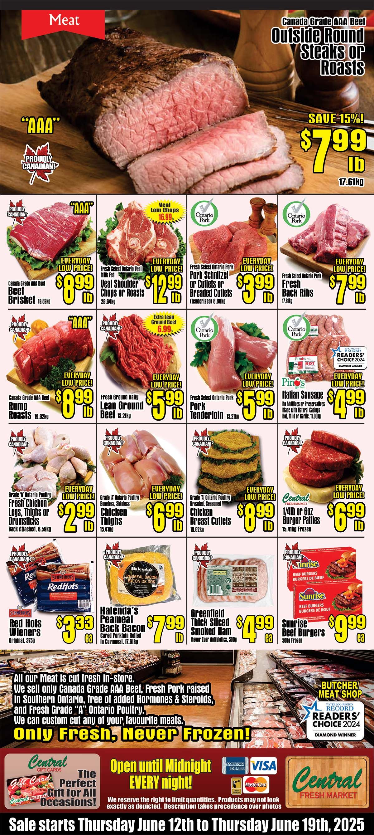 Central Fresh Market Flyer June 12 to 18