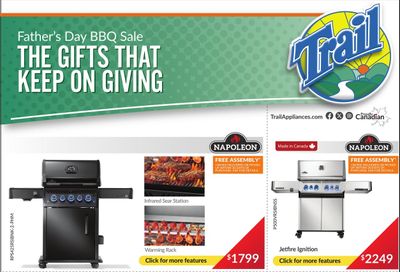 Trail Appliances (AB & SK) Flyer June 12 to 18 Trail Appliances (AB & SK) Flyer June 12 to 18