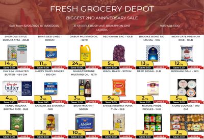 Fresh Grocery Depot Flyer June 12 to 18 Fresh Grocery Depot Flyer June 12 to 18