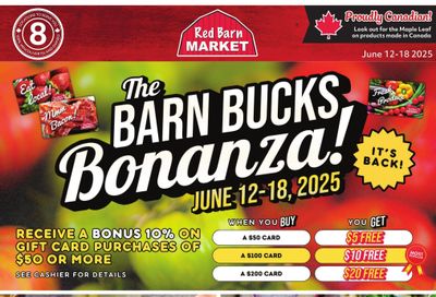 Red Barn Market Flyer June 12 to 18