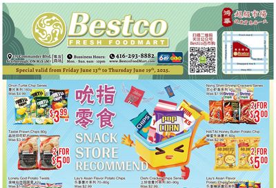 BestCo Food Mart (Scarborough) Flyer June 13 to 19 BestCo Food Mart (Scarborough) Flyer June 13 to 19